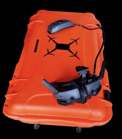 OBJEXIS deployment case with FPV goggles