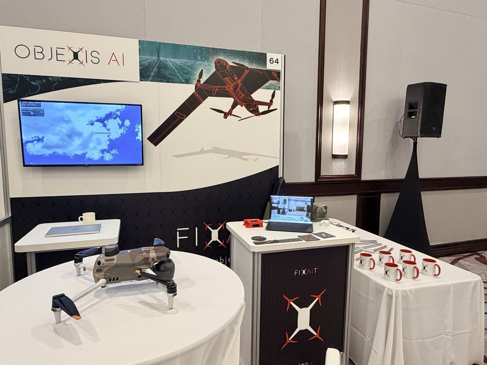 OBJEXIS AI booth at the 2026 IDEaS Marketplace in Ottawa